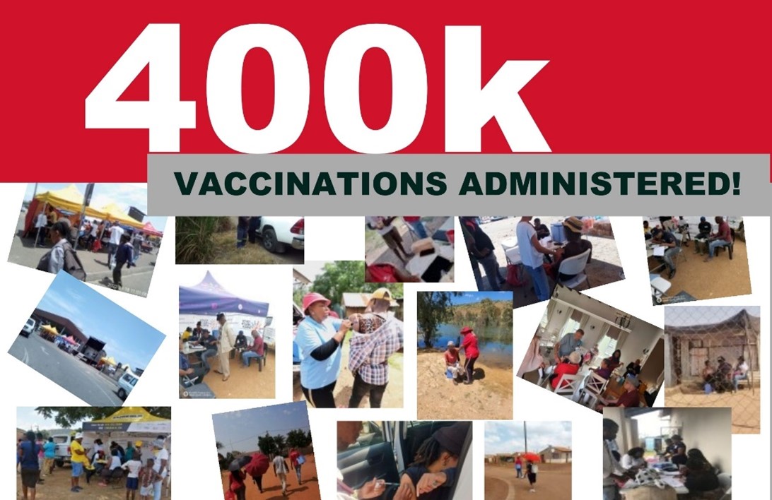 Aurum administers 400k vaccinations across SA 