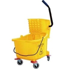 36L Wringer Trolley Bucket