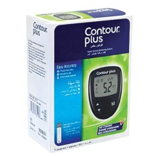 Contour Plus Blood Glucose Meter (Glucometer) Kit With 50 Test Strips 
