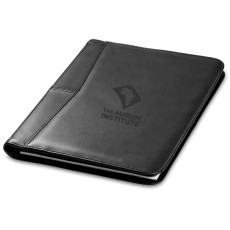 Black Pu Pedova A4 Folder