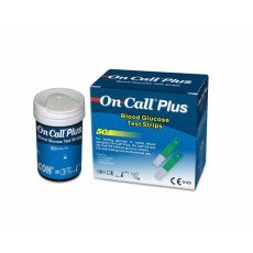 On Call Plus Glucose Test Strips 50’s