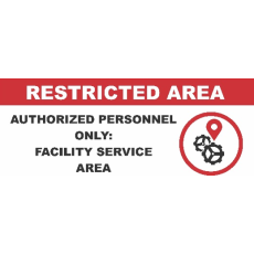 Restricted Area - Facility Service Area