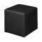 Square Pleather Ottoman