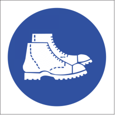 Foot Protection Safety Sign