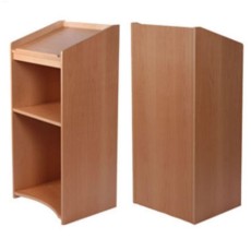 Mobile Wooden Podium