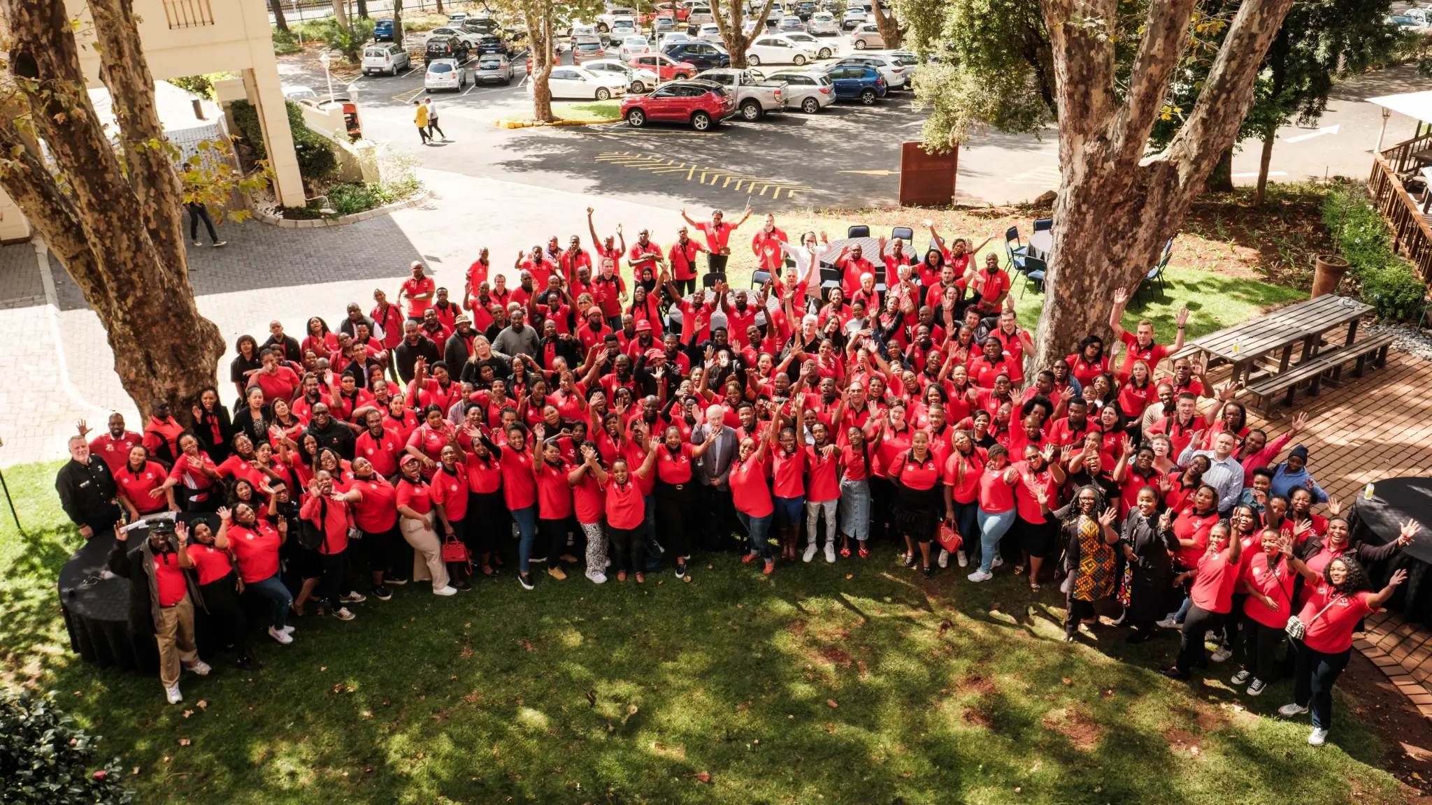 Aurum Institute team gathered together