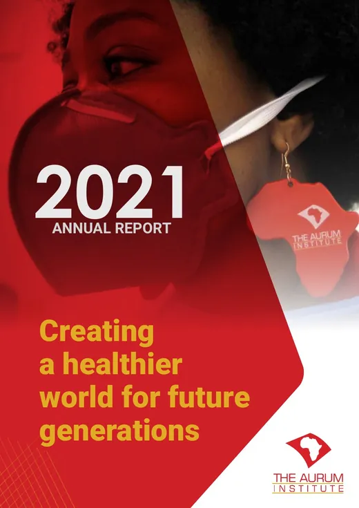 Aurum Annual Report 2021 cover