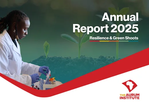 Aurum Annual Report 2025 cover